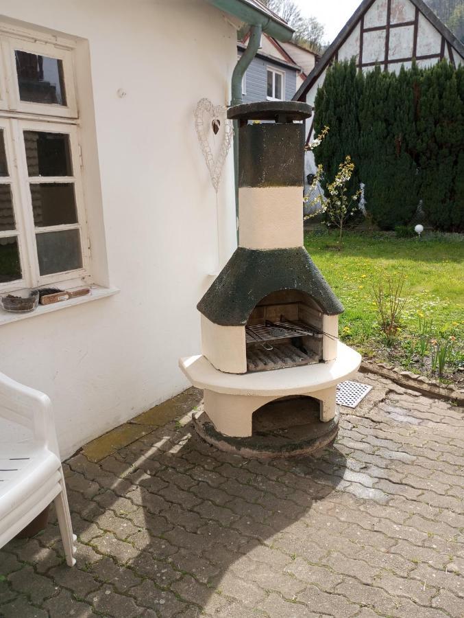 Haus Am Fluss Mit Wunderschoener Dachterrasse Mit Flussblick ,Garten Und Grill Zorge Exterior foto